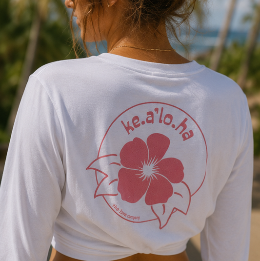 Women's Flower Power LS