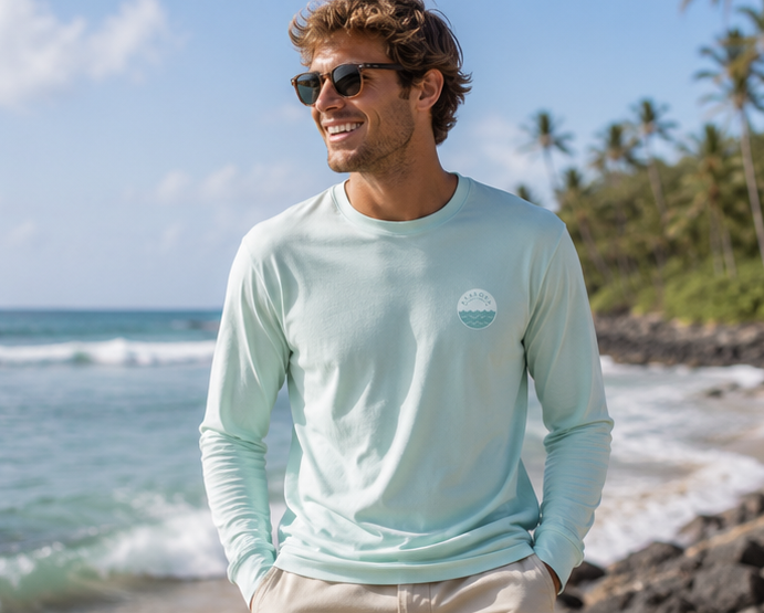 Men's Seafoam LS