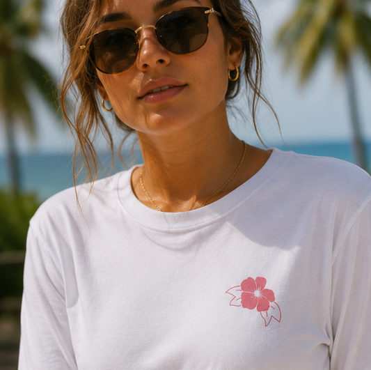 Women's Flower Power LS