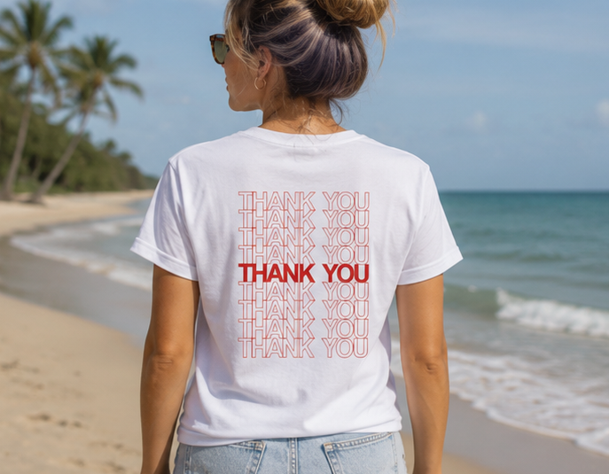 Women's Thank You for Shopping With Us SS Tee